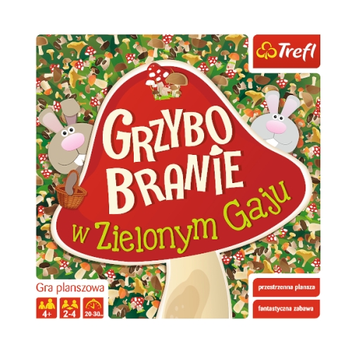 Gra Planszowa Grzybobranie w Zielonym Gaju Trefl 00988
